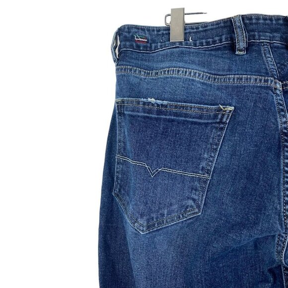 Diesel Men's Eyecon Zatiny 2019 2nd Edition Straight Fit Blue Wash 0085V US 36 - Picture 11 of 16